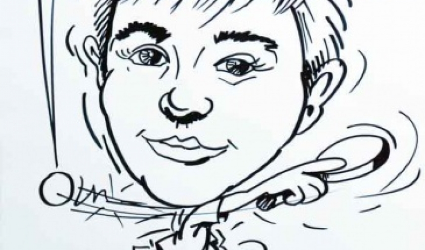 Caricature tennis de table Caricature tennis de table