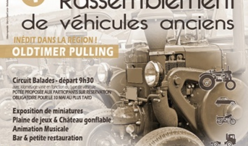 Oldtimer pulling de Montleban Oldtimer pulling de Montleban