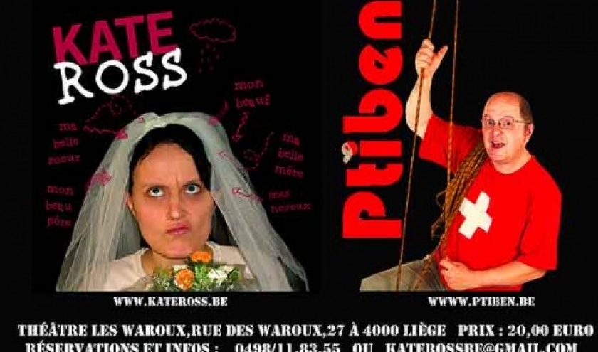 Kate Ross et Ptiben le 31 decembre a LIEGE Kate Ross et Ptiben le 31 decembre a LIEGE