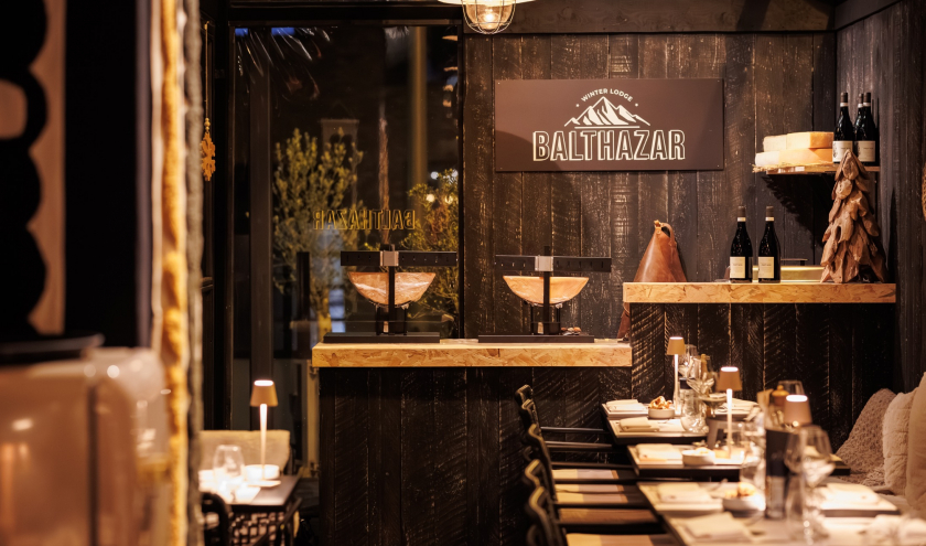 BALTHAZAR LANCE SON CHALET D’HIVER : L’adresse fondue et raclette de la saison
