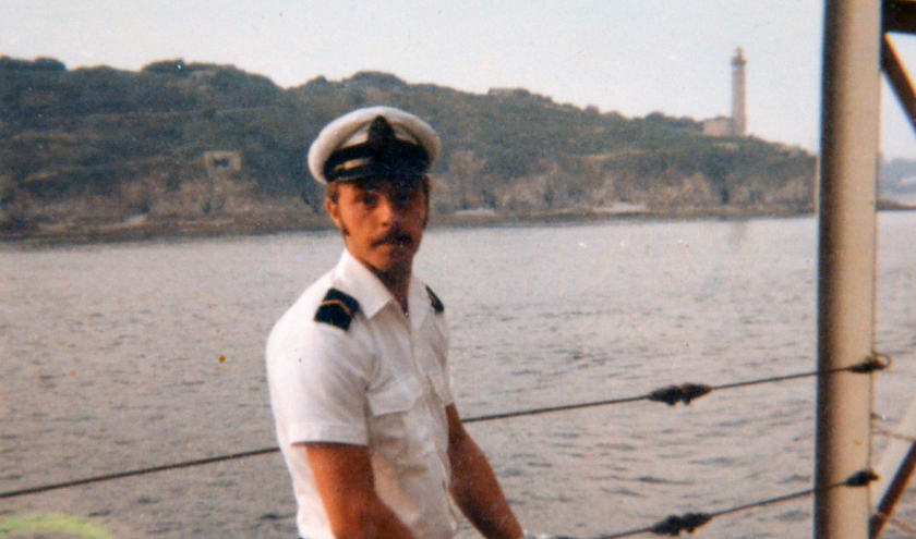 Daniel Carette sous-officier pont