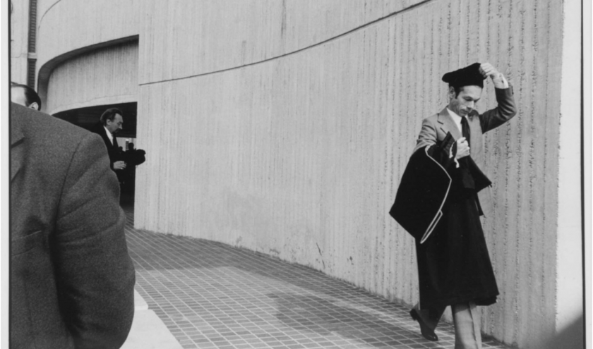 Rentrée académique à l'U.C.L., Place des Sciences, 18 septembre '78, photographie, 1978, Louvain-la-Neuve © Musée L © Jean-Pol Hiernaux