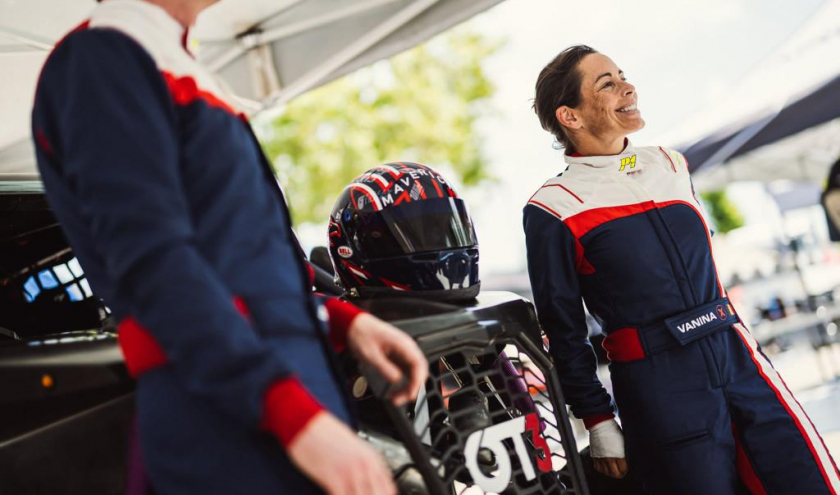Vanina Ickx ambassadrice du Télévie aux 25h Fun Cup 2023