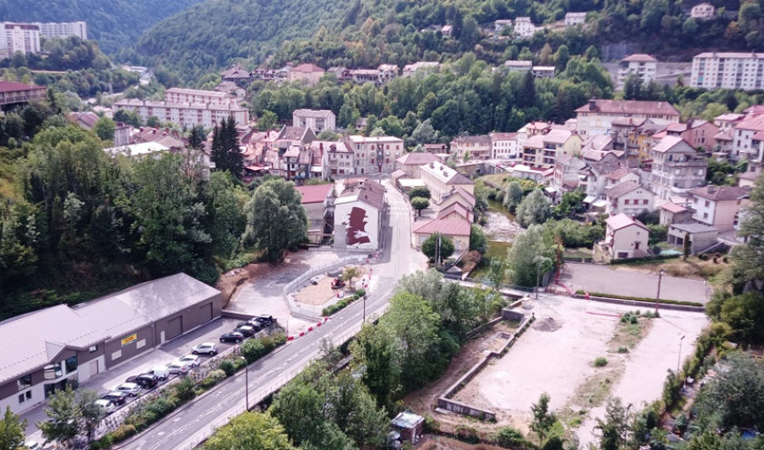 La ville de Saint - Claude ( Jura ) La ville de Saint - Claude ( Jura )