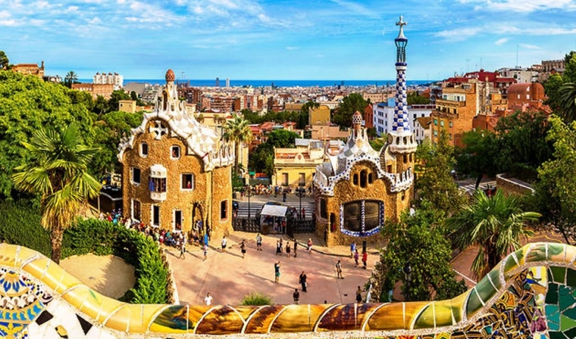 Parc Guell à Barcelone Parc Guell à Barcelone