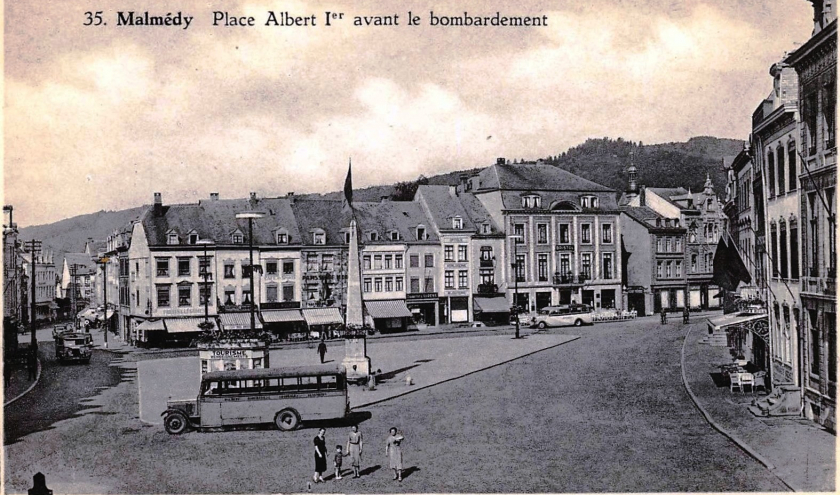 1 Place Albert 1er avant les bombardements 1 Place Albert 1er avant le bombardement