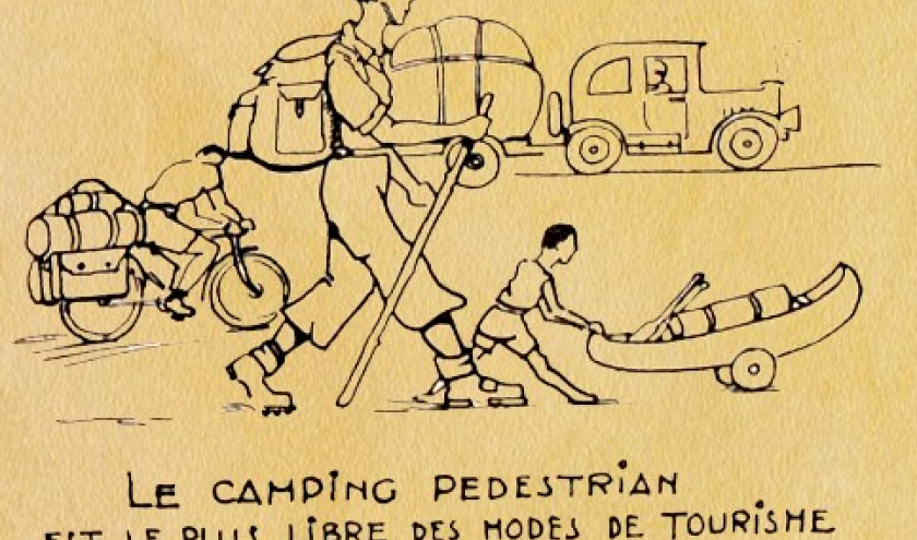 Camping sur la route, aucun autre mode de transport touristique n’offre une telle liberté, selon Jean Loiseau Camping sur la route, aucun autre mode de transport touristique n’offre une telle liberté, selon Jean Loiseau