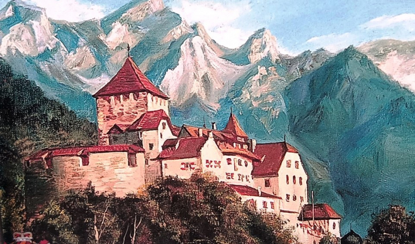 Le château princier du XIIe siècle à Vaduz 