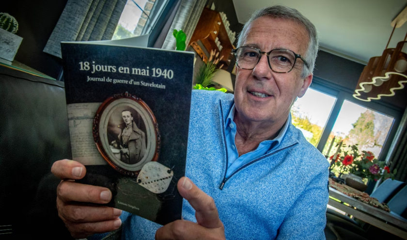 Philippe Legros a retranscrit les notes de son père. ©EDA