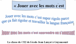 Definition de OuLiPo pour les enfants... (Ouvroir de Litterature Potentielle)
