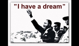 Le "j'ai fait un reve" de Martin Luther King.