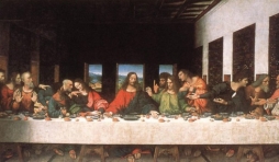 Leonard de Vinci. La Cene.