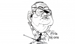 caricature Jean-Marie Le Pen par j-M Lesage