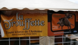 A la brasserie "La Trouffette".
