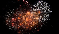 "Namur en Fete", feu d artifice du 31 decembre 2019