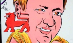 caricature du prince carnaval 2016 CEDRIC 1er