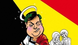 caricature de Bart De Wever par Jean-Marie Lesage