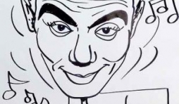 Richard Ruben en caricature