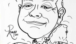 Animation caricature pecheur