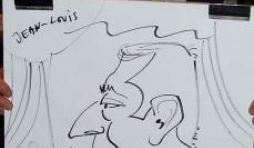 Caricature Lexus au Grand Garage Luxembourg-8700