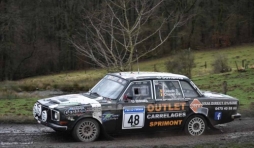 Sebastien GLAUDE aux Legend Boucles@Bastogne avec Charles CHAVAN