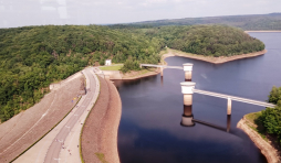 Le barrage de la Gileppe ce 09-06-2025