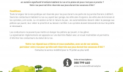 Rue réservée aux jeux 2021